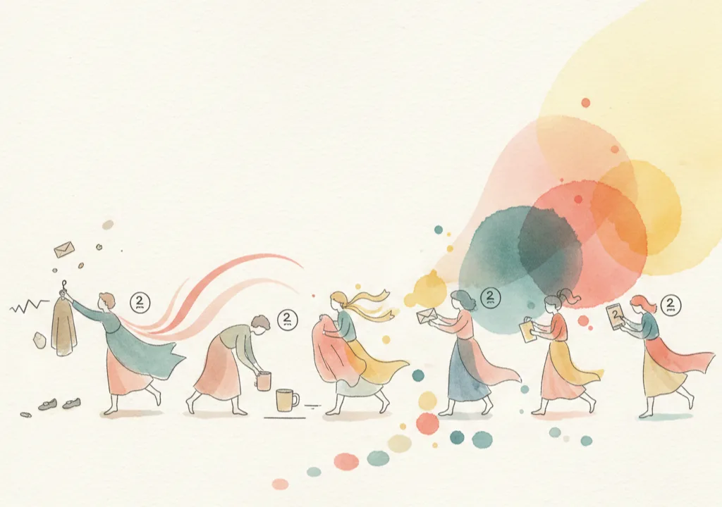 How to Use a 2-Minute Rule to Tackle Procrastination and Keep a Minimal Home