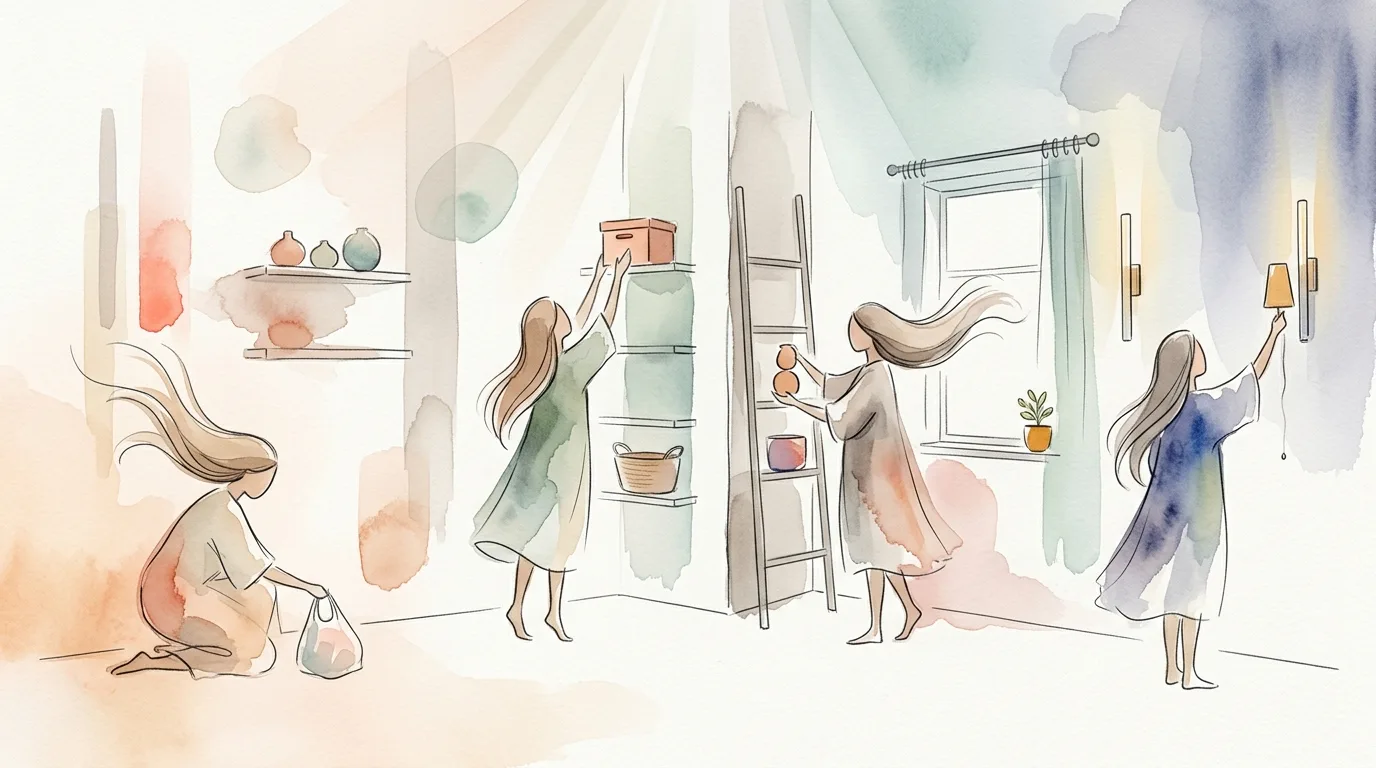 How to Use Vertical Storage to Make Small Rooms Feel Airy