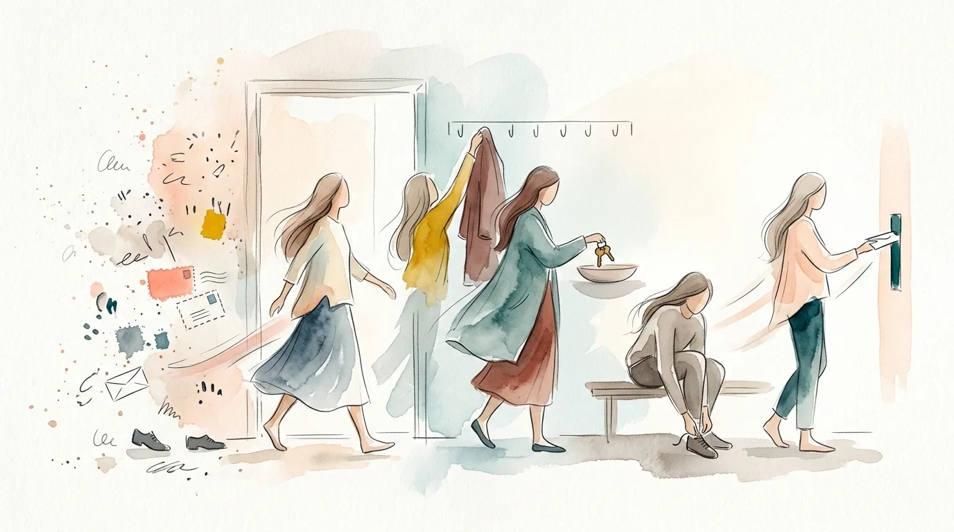 How to Arrange Small Entryways to Reduce Clutter and Stress