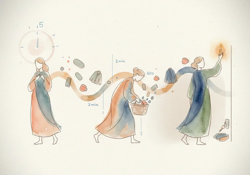 How to Build a Five-Minute Evening Reset Habit That Prevents Clutter