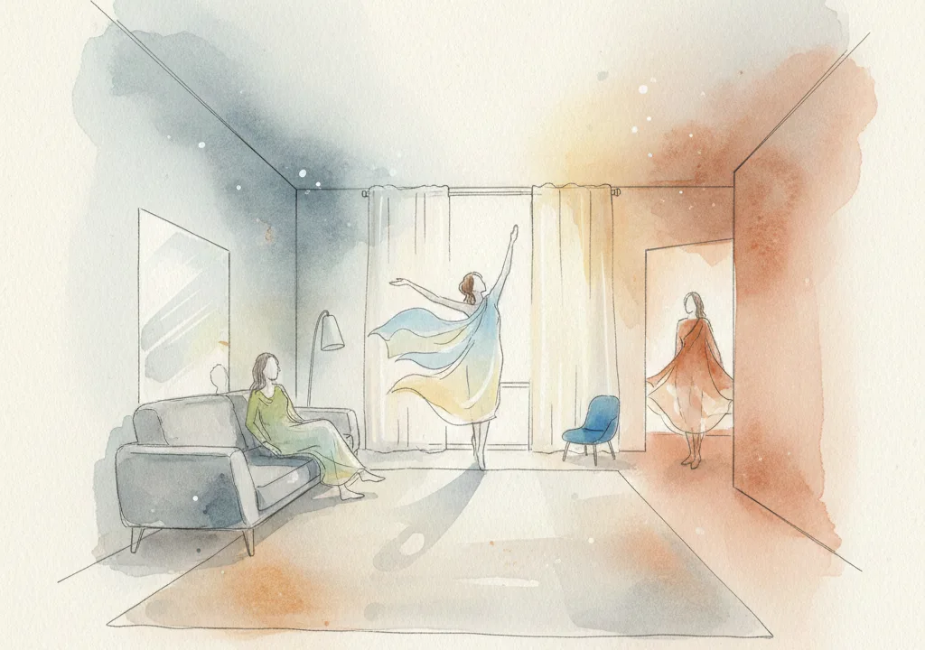 How to Use Color and Light to Make Small Spaces Feel Calm