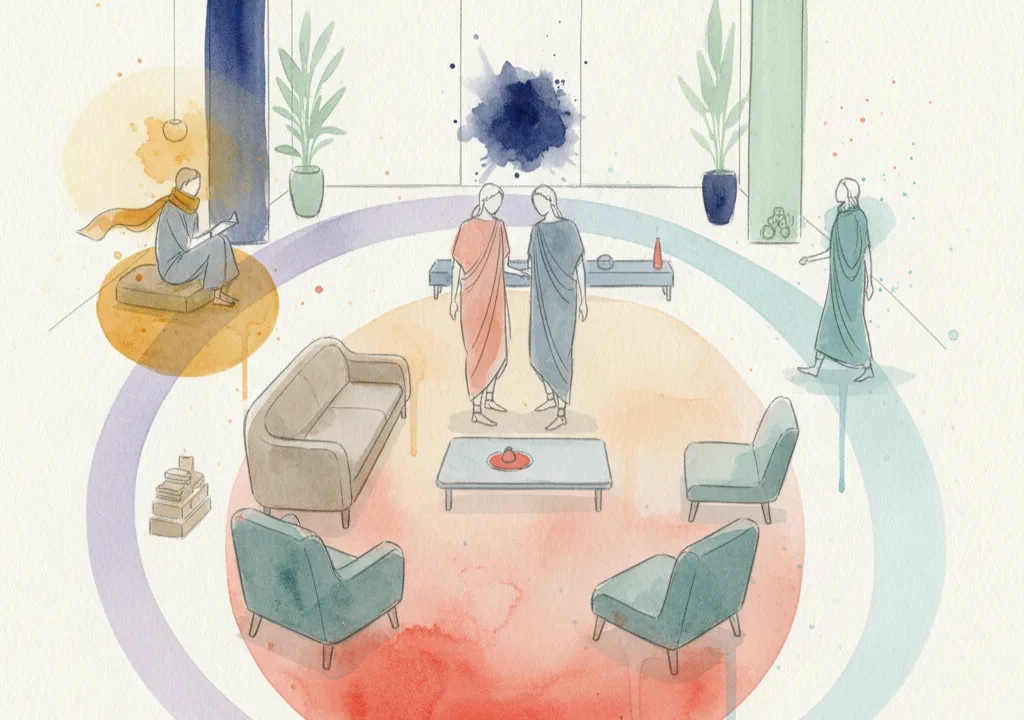 How to Arrange Furniture for a Calmer Living Room